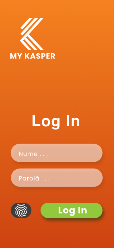 KasperApp-login